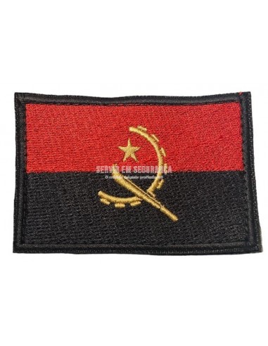 Bandeira bordada - Angola