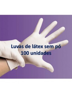 Luvas de Latéx  (100 UNIDADES)