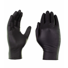 Black Nitrile Glove Cx.100