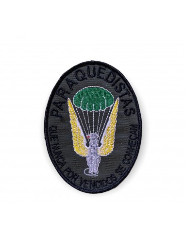 Emblema bordado Paraquedista 8x6