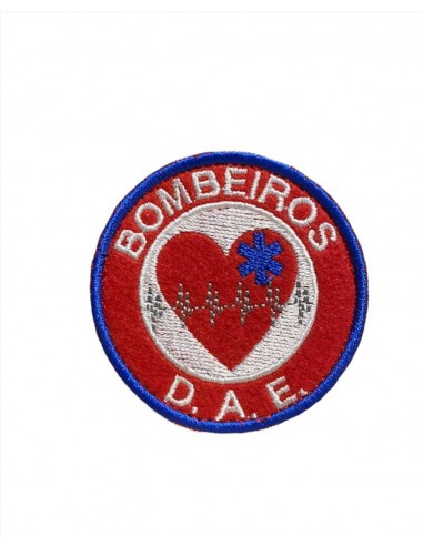 Emblema Bombeiro D.A.E. - bordado