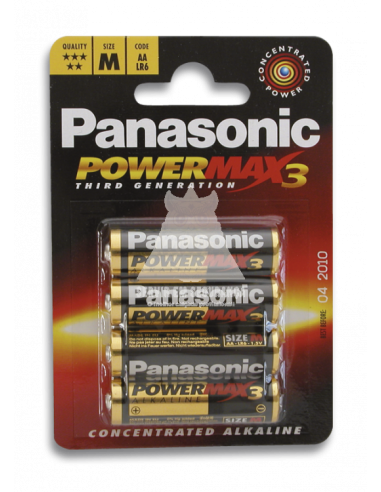 Pilhas Panasonic Alcaline Power AA|4...